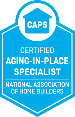 CAPS Certified Agining-in-Place Specialist badge